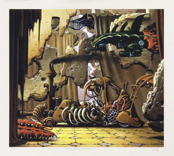 Jacek Yerka, Jeźdźcy chaosu, 1996