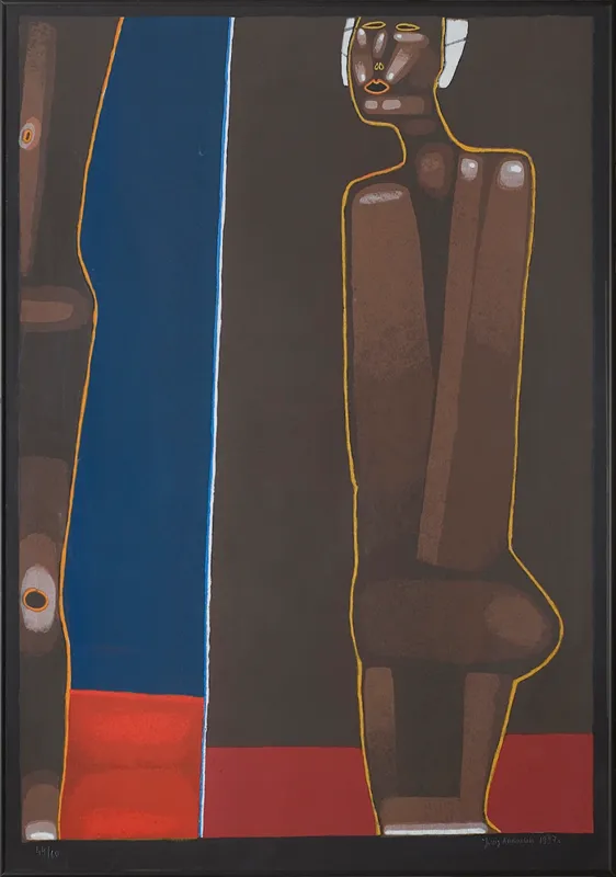 Jerzy Nowosielski, AKT Z LUSTREM