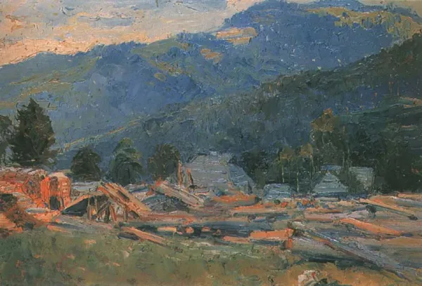 Erno Erb, Szałasy w górach