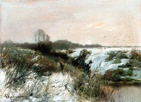 Roman Kochanowski, Pejzaż zimowy