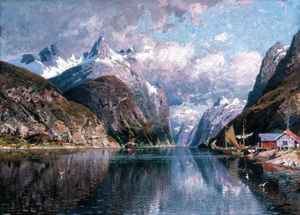 Adelsteen Normann, Nad fiordem