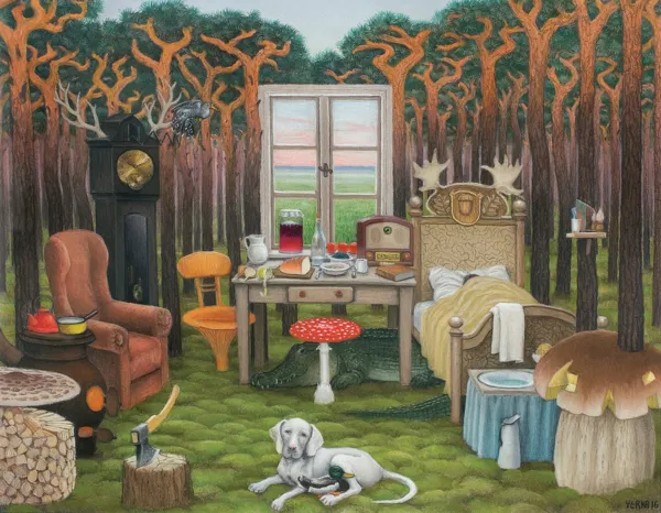 Jacek Yerka, PORANEK MYŚLIWEGO, 2016