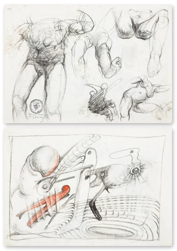 Franciszek Starowieyski, KOMPOZYCJA / AKTY