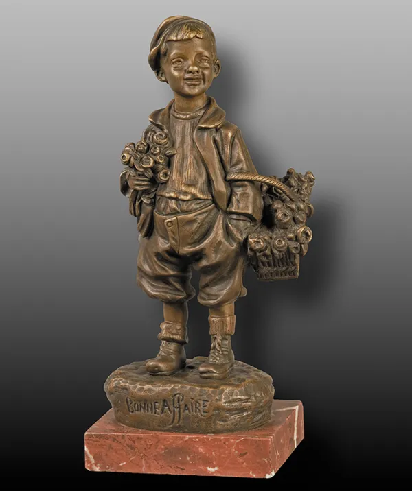 Josep Cardona, ULICZNY SPRZEDAWCA KWIATÓW, ok. 1900