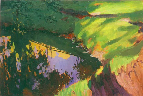 Ferdynand Ruszczyc, Zakręt rzeki