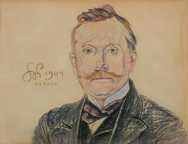 Stanisław Wyspiański, PORTRET DR JANA RACZYŃSKIEGO, 1904