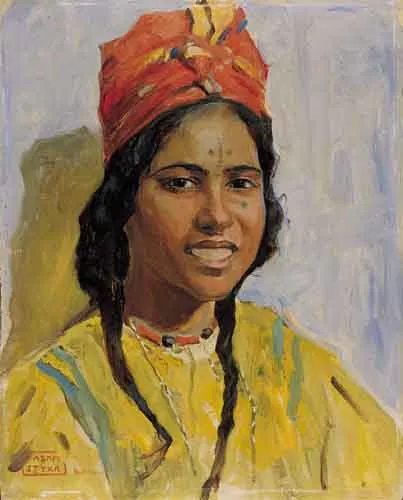 Adam Styka, Dziewczyna z Algieru