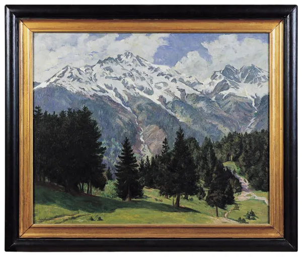 Louis Lejeune, KRAJOBRAZ Z OKOLIC INNSBRUCKA 