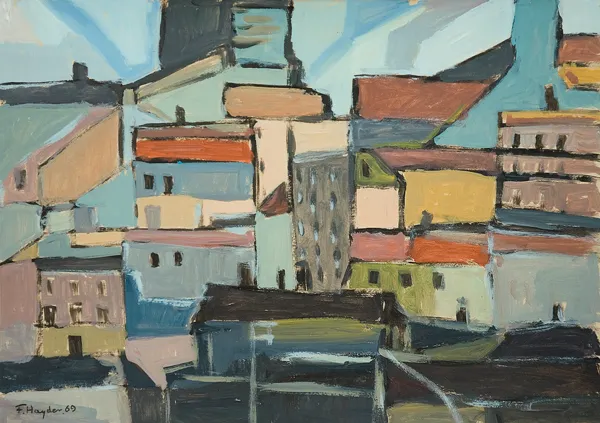 Fryderyk Antoni Hayder, Motyw z Katowic, 1969