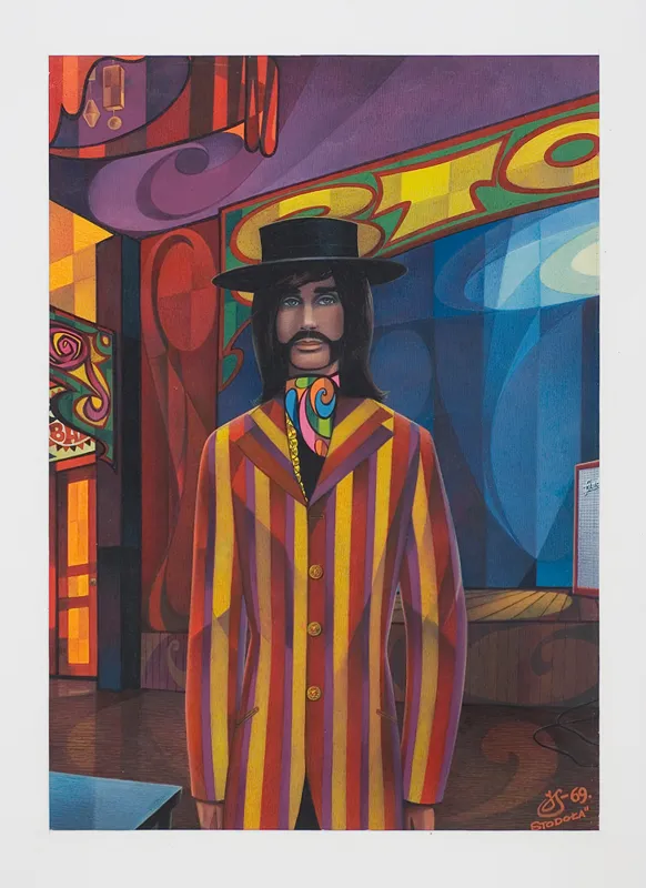 Jerzy Szelągowski, Portret Czesława Niemena, 1969