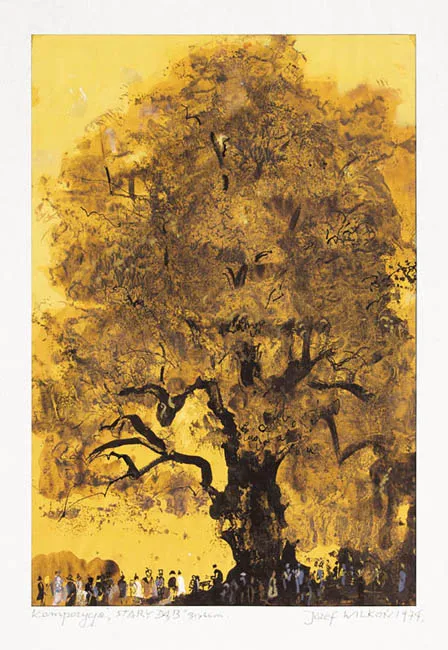 Józef Wilkoń, STARY DĄB, 1974