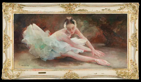 Miloslava Vrbova-Štefková, TANCERKA. JEZIORO ŁABĘDZIE