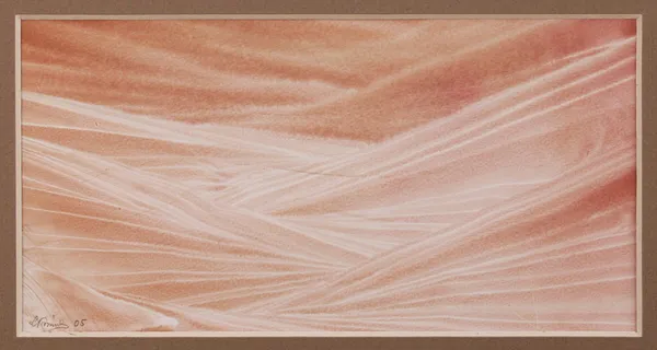 Lucyna Kuśnierczyk, Krajobraz z wydm, cykl „Pejzaże stamtąd