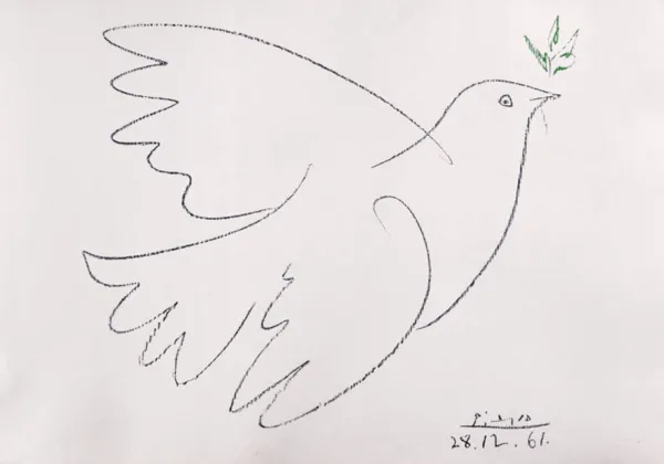 Pablo Picasso, Gołąbek pokoju, 1961