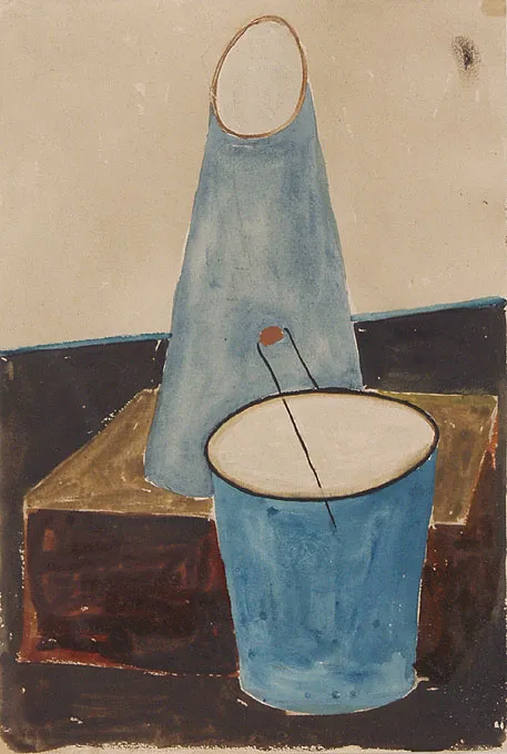 Jerzy Nowosielski, Niebieski dzbanek i wiadro