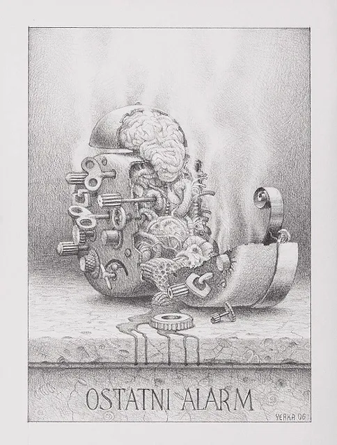 Jacek Yerka, Ostatni alarm, 2006