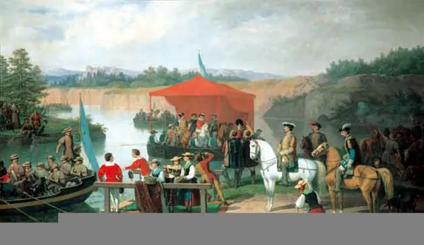 January Suchodolski, Przyjazd córki Jana Sobieskiego do Bawarii