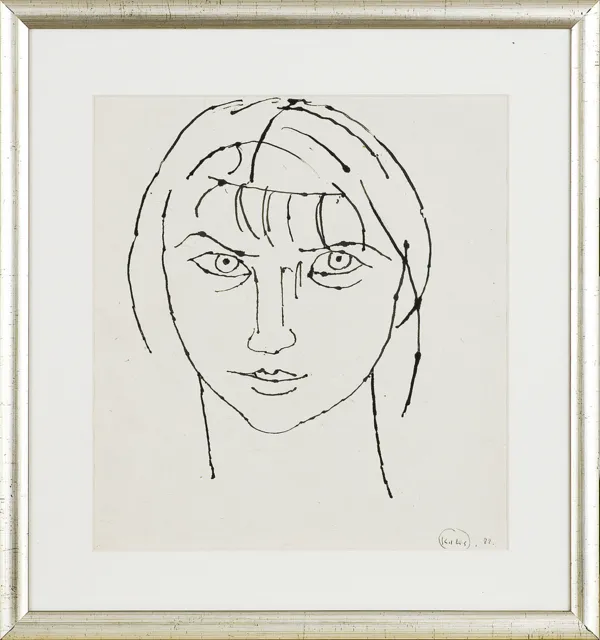 Tadeusz Kulisiewicz, Głowa dziewczyny, 1982