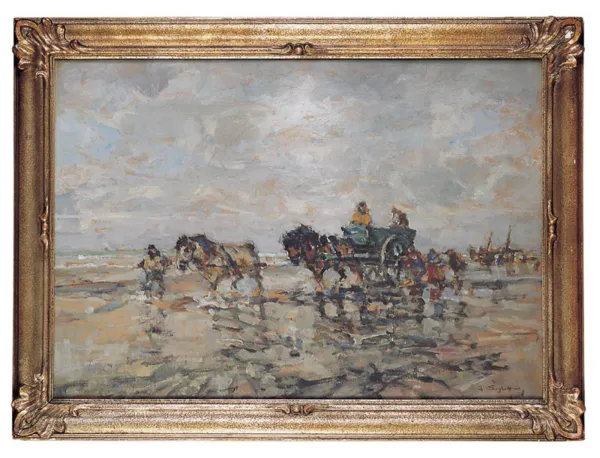 Julius Seyler, Polów Krabów nad Morzem Pólnocnym, po 1921