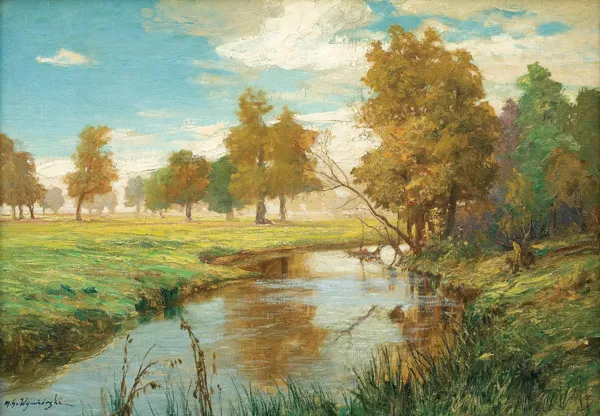 Michał Gorstkin Wywiórski, PEJZAŻ JESIENNY