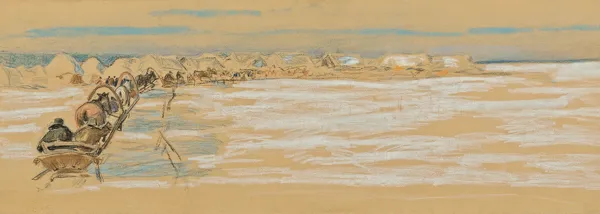 Julian Fałat, Z POLESIA, 1916