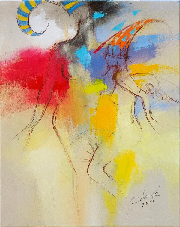 Eugeniusz Ochonko, Z cyklu Mistyczny taniec ciała, 2014