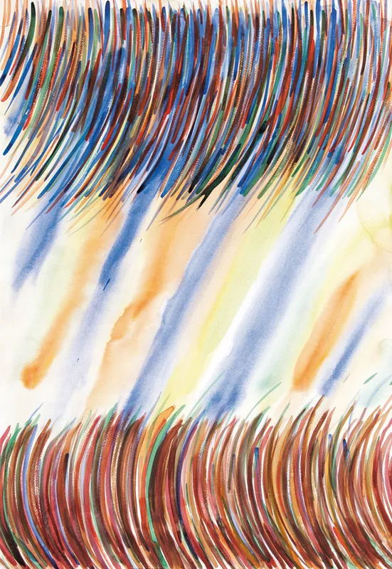 Stefan Gierowski, BEZ TYTUŁU, 2002