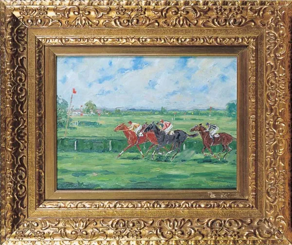 Franz Hienl-Merre, Na Torze Wyścigowym, ok. 1930