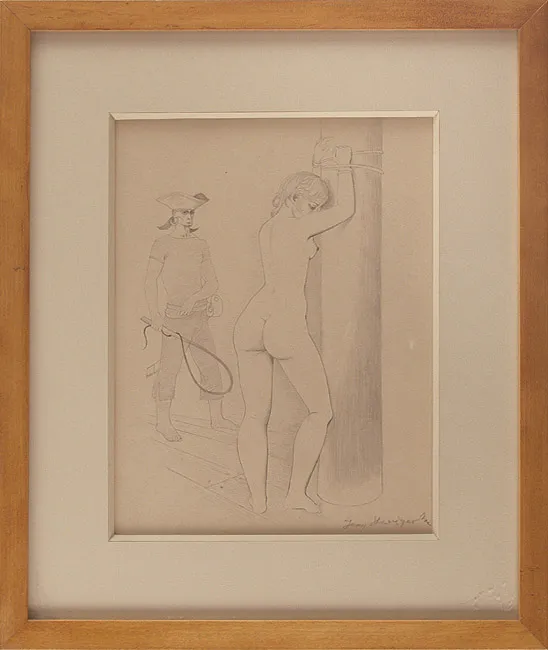 Jerzy Skarżyński, Biczowanie niewolnicy