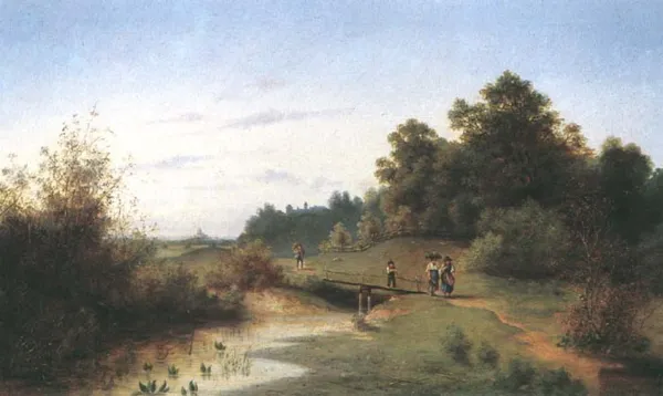 Autor nierozpoznany, Powrót z pola