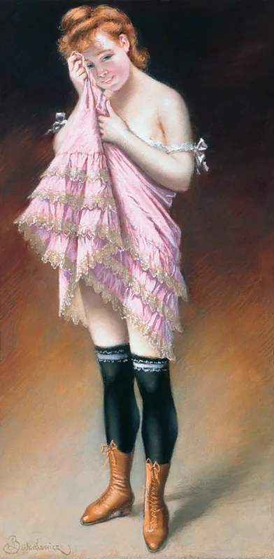 Władysław Bakałowicz, Dziewczyna w różowej koszulce