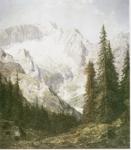 Otto Pippel, Pejzaż alpejski