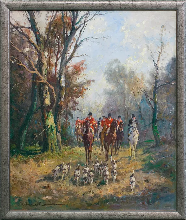 Karl Mohr, WYJAZD NA POLOWANIE PAR FORCE