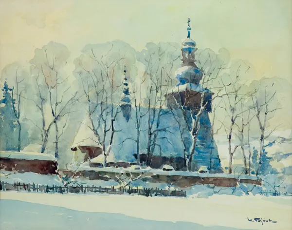 Henryk  Sajdak, STARY KOŚCIÓŁ W RABCE 