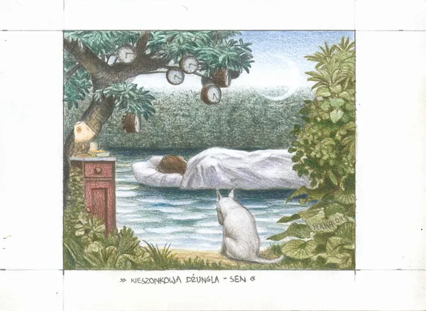 Jacek Yerka, Kieszonkowa dżungla – sen, 2004