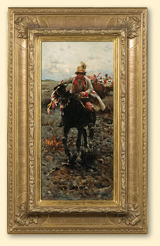Alfred Wierusz-Kowalski, DRUŻBA, ok. 1885