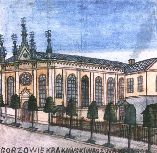 Nikifor Krynicki, Przy ulicy