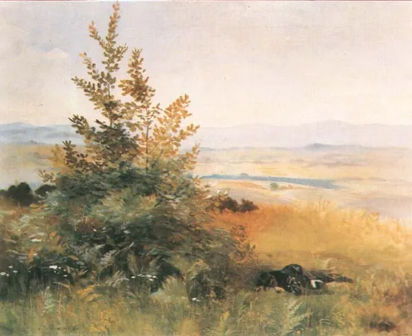 Jacek Malczewski, Śpiący w trawie