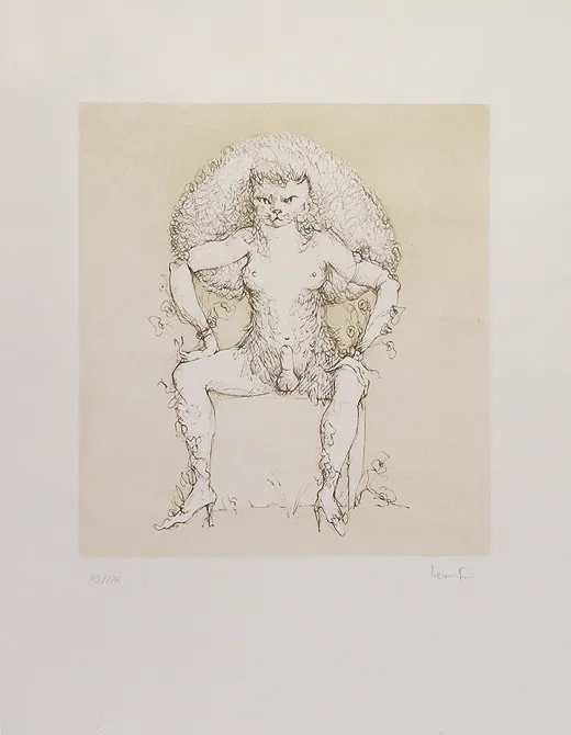 Leonor Fini, Kot erotyczny