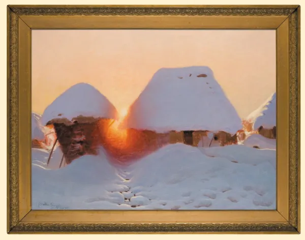 Roman Bratkowski, Zima pod Lwowem, 1911