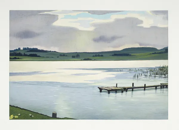 Jerzy Szelągowski, JEZIORO, 1960