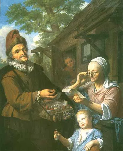 Krzysztof Lubieniecki, Wędrowny sprzedawca