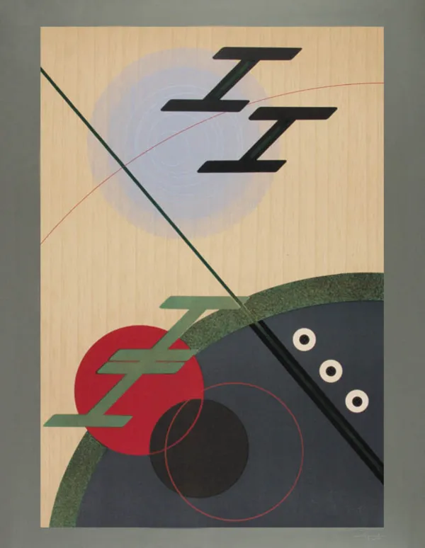 Cesar Domela, Composition, 1936 