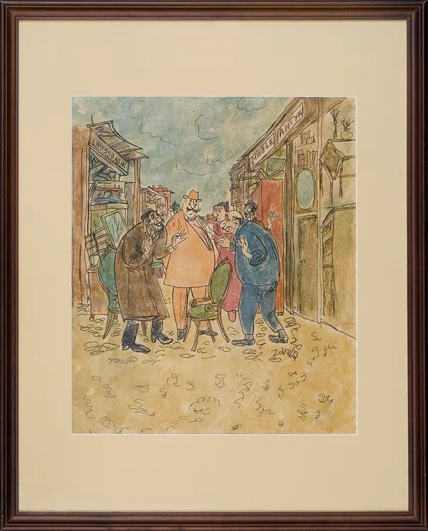 Jerzy  Zaruba, Handel antykami