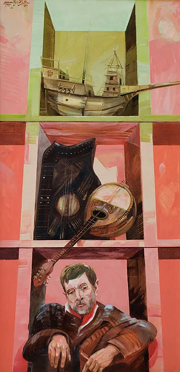 Allan Rzepka, MARTWA NATURA NAD GŁOWĄ, 1997-1998 (tryptyk)