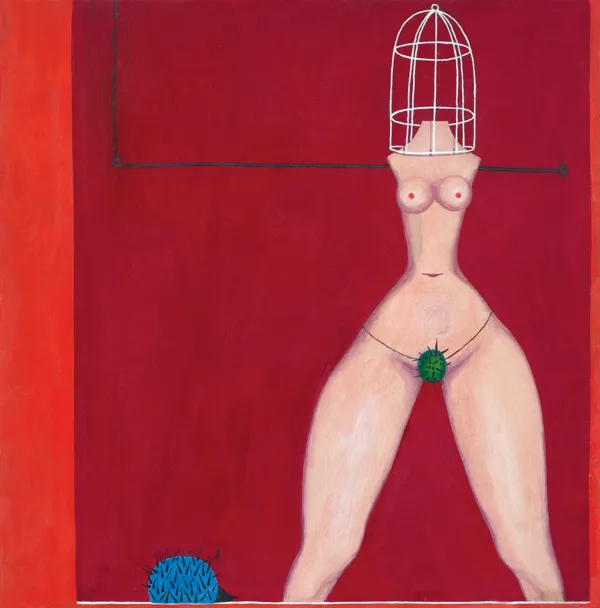 Edward Krasiński, TORS KOBIETY W KLATCE, I POŁOWA LAT 50. XX w.