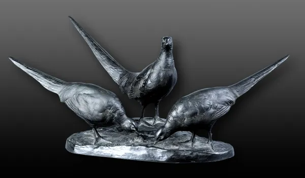 Otto Poertzel, TRZY BAŻANTY, ok. 1914 