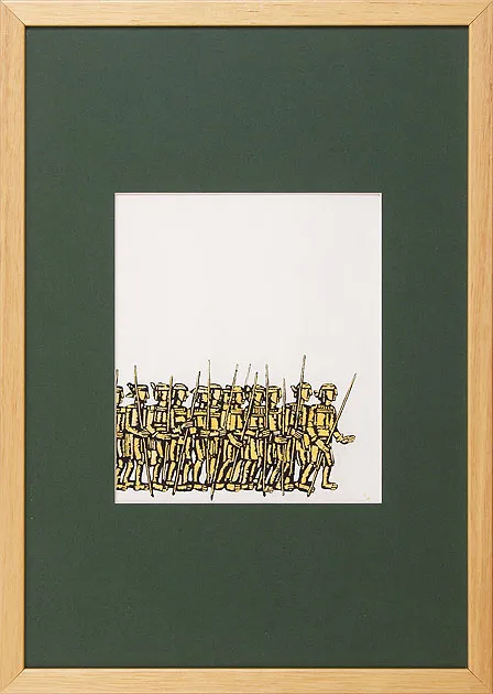 Roman Opałka, Ilustracja do książki Roberta Stillera, 1967