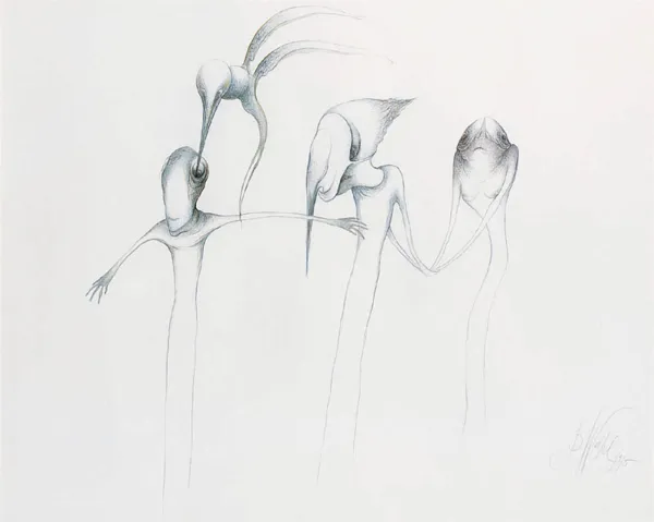 Bożena Wahl, TRZY POSTACI,1975