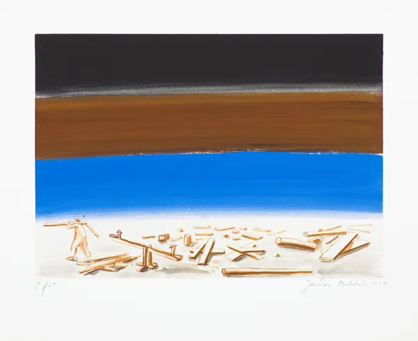 Jarosław Modzelewski, NIOSĄCY ŚCIĘTE DRZEWO, 2007